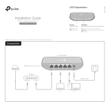 TP-LINK TL-SG1005D 5/8-Port Gigabit Desktop Switch インストールガイド