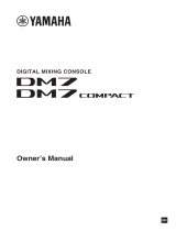 Yamaha DM7 取扱説明書