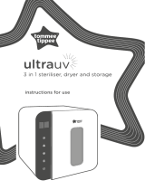 Tommee Tippee Ultra UV 3 in 1 Sterilizer Dryer and Storage Machine ユーザーマニュアル