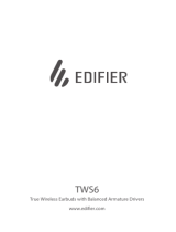 EDIFIER TWS6 True Wireless Earbuds ユーザーマニュアル