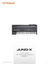 Roland JUNO-X 取扱説明書