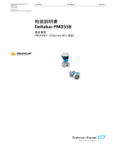 Endres+Hauser Deltabar PMD55B 取扱説明書