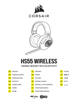 Corsair HS55 Wireless Gaming Headset ユーザーガイド