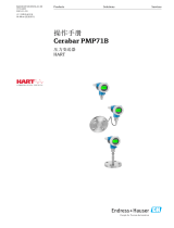 Endres+Hauser Cerabar PMP71B 取扱説明書