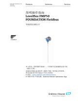 Endres+Hauser Levelflex FMP50 FOUNDATION Fieldbus Short Instruction