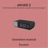 KREAFUNK aWAKE 2 Alarmclock ユーザーマニュアル