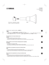 Yamaha PM5X-2 Trombone Silent Brass 取扱説明書