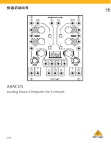 Behringer ABACUS クイックスタートガイド