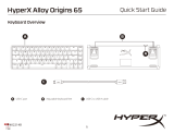 HyperX Alloy Origins 65 Keyboard ユーザーガイド