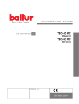 BALTUR TBG 45 MC 50Hz  Use and Maintenance Manual
