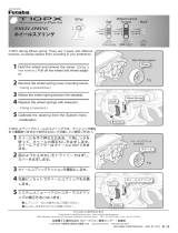 Futaba T10PX Wheel Spring ユーザーマニュアル