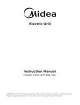 Midea MGC-EC1336-WH Electric Multi-Cooker ユーザーマニュアル