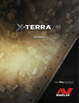 Minelab X-TERRA PRO ユーザーマニュアル