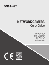 Wisenet PNO-A9081RLP Network Camera ユーザーガイド