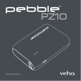 Veho VPP-115-PZ10-B Pebble Power Bank ユーザーマニュアル