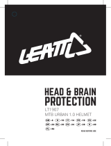 Leatt LT1907 MTB Urban 1.0 Helmet ユーザーマニュアル