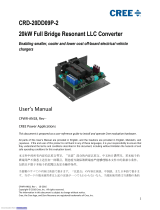 Cree CRD-20DD09P-2 20kW Full Bridge Resonant LLC Converter ユーザーマニュアル