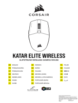 Corsair KATAR ELITE WIRELESS Slipstream Gaming Mouse ユーザーマニュアル
