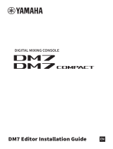 Yamaha DM7 インストールガイド