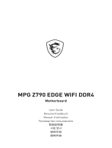 MSI MGP Z790 EDGE WIFI DDR4 Motherboard ユーザーガイド