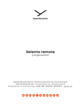 Beyerdynamic 2nd Generation Xelento Remote ユーザーマニュアル