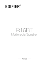 EDIFIER R19BT Multimedia Speaker ユーザーマニュアル