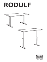 IKEA 393.963.21 Rodulf Desk Sit/Stand ユーザーマニュアル