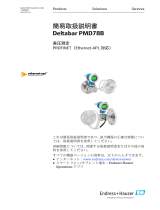 Endres+Hauser Deltabar PMD78B Short Instruction