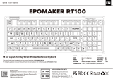 EPOMAKER RT100 98 Key Layout or Hot Plug Wired or Wireless Mechanical Keyboard ユーザーガイド