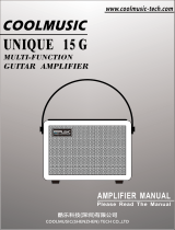 COOLMUSIC Unique 15G Multi-Function Guitar Amplifier ユーザーマニュアル