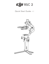 dji RSC 2 Gimbal Stabilizer ユーザーガイド