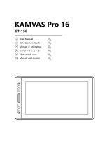 Huion KAMVAS Pro 16 GT-156 Full HD FHD Screenintuitive Display Screen ユーザーマニュアル
