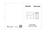 Nux MG-400 Multi Effects Pedal 取扱説明書