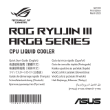 Asus ROG RYUJIN III 240 ARGB クイックスタートガイド