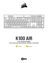 Corsair K100 Air RGB Wireless Mechanical Gaming Keyboard ユーザーマニュアル