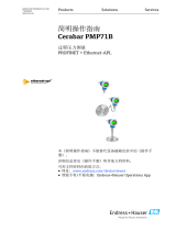 Endres+Hauser Cerabar PMP71B Short Instruction