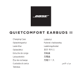 Bose Quietcomfort Earbuds II Charging Case ユーザーマニュアル