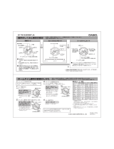 Casio EQW-T620L クイックスタートガイド