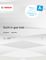 Bosch PRB3A6B70X Built In Gas Hob ユーザーマニュアル