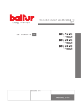 BALTUR BTG 15 ME 50-60Hz  Use and Maintenance Manual