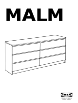 IKEA MALM (6 drawers) Dresser ユーザーマニュアル