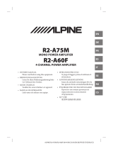 Alpine R2-A60F 取扱説明書