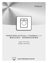 Whirlpool WFCI75430 Washer Dryer インストールガイド