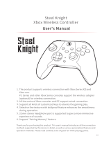 Brook Steel Knight Xbox Wireless Controller ユーザーマニュアル