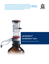 Brand seripettor pro Bottletop Dispenser ユーザーマニュアル