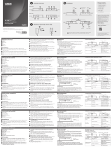 ATEN VE1821 クイックスタートガイド