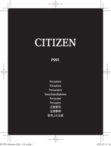 Citizen P991 Smart Watch ユーザーマニュアル