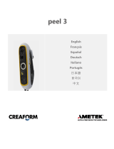 Ametek peel 3 Handheld 3D Scanners ユーザーマニュアル