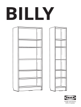 IKEA BILLY Bookcase Combination 取扱説明書