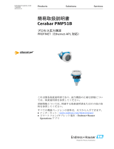 Endres+Hauser Cerabar PMP51B Short Instruction